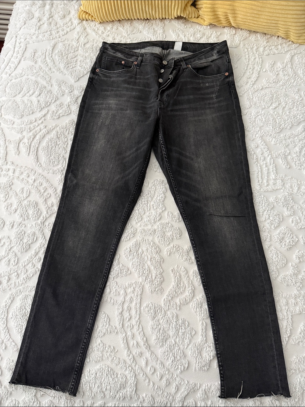 &Denim Washed Black Women's skinny-leg Jeans - Classic Everyday Style